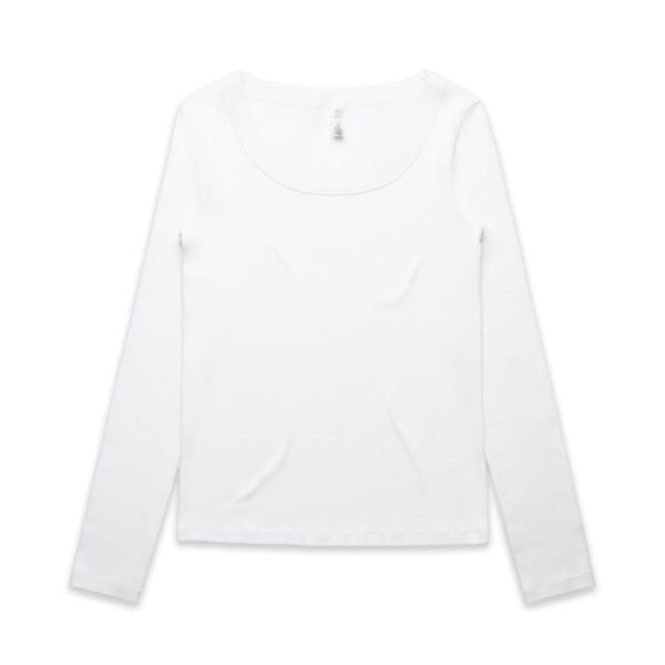 Wo's Organic Rib L/s Tee - Image 17