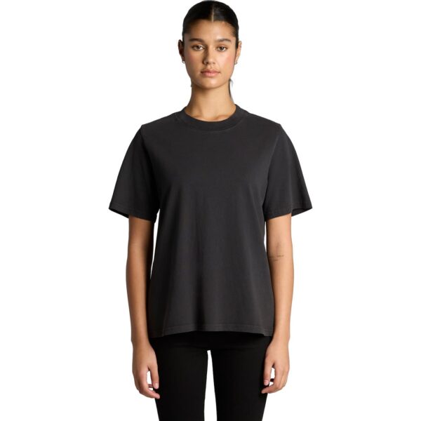 Wo's Heavy Faded Tee - Image 3