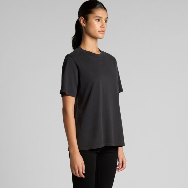 Wo's Heavy Faded Tee - Image 4