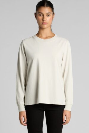 Wo's Heavy Faded L/s Tee