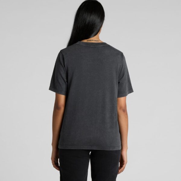 Wo's Stone Wash Heavy Tee - Image 6