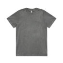 Wo's Stone Wash Heavy Tee - Coal Stone