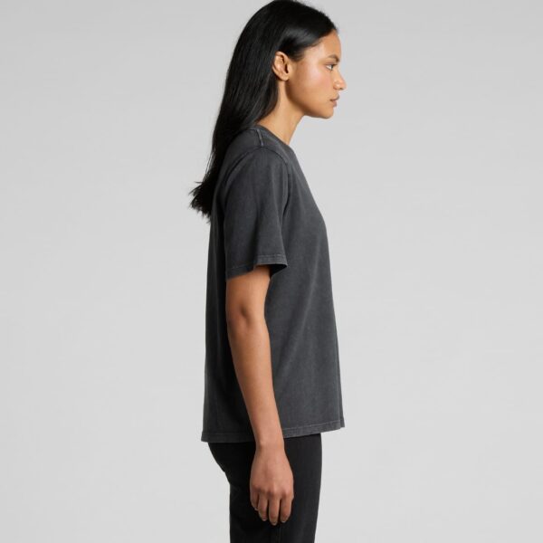 Wo's Stone Wash Heavy Tee - Image 5