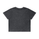 Wo's Stone Wash Heavy Crop Tee