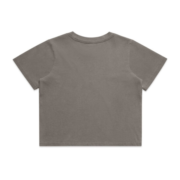 Wo's Heavy Faded Crop Tee - Image 13