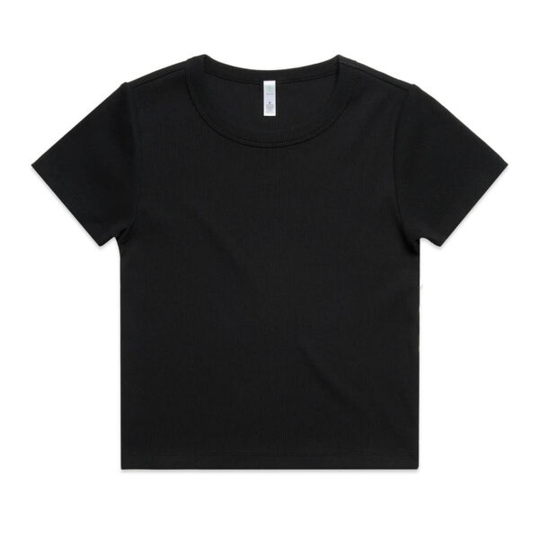 Wo's Organic Rib Tee - Image 8