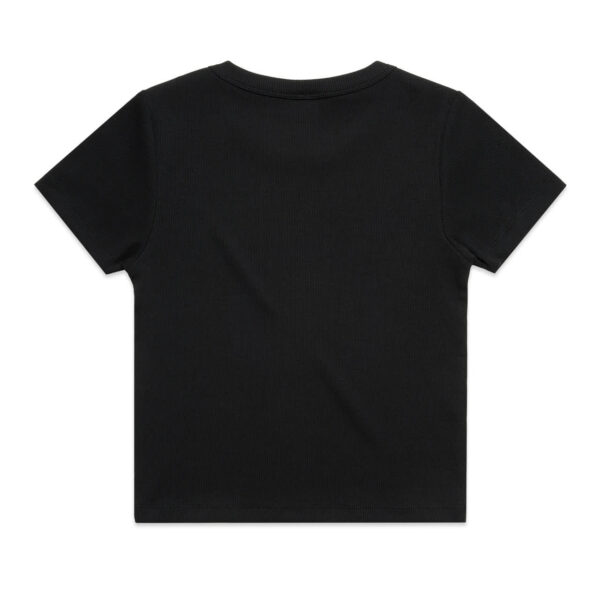 Wo's Organic Rib Tee - Image 9