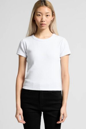 Wo's Organic Rib Tee