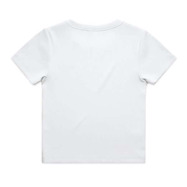 Wo's Organic Rib Tee - Image 11