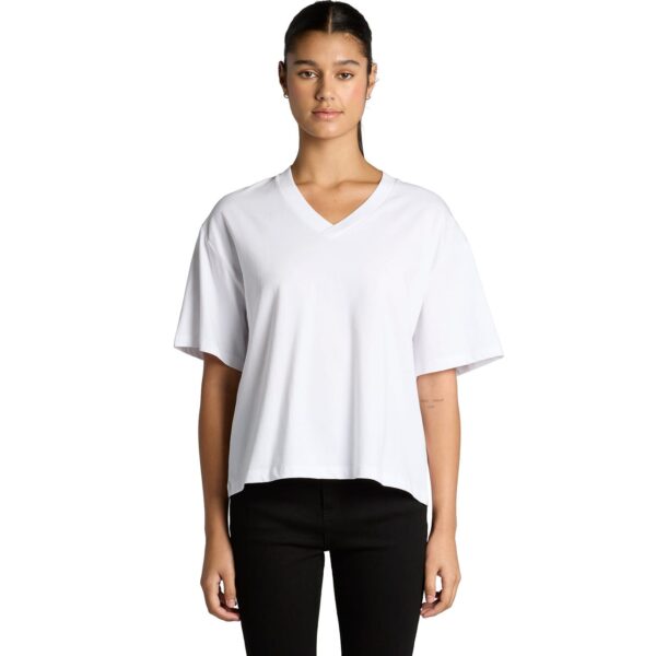 Wo's Martina V Neck Tee - Image 3