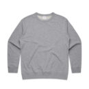 Wo's Premium Crew - Grey Marle