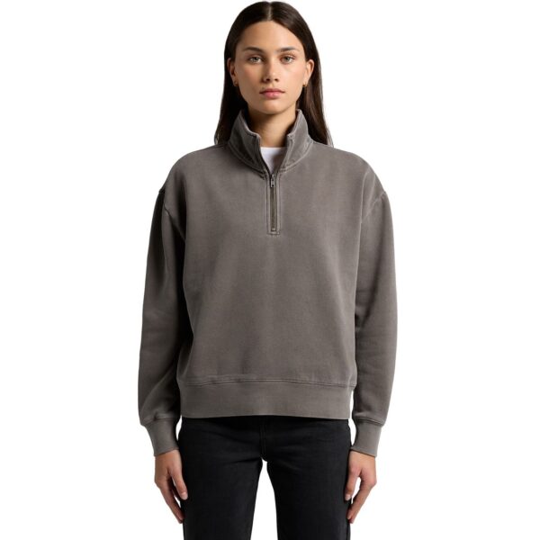 Wo's Relax Faded Half Zip - Image 3