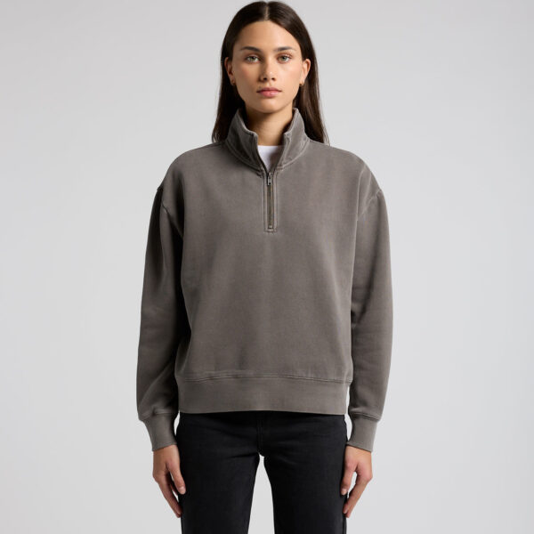Wo's Relax Faded Half Zip - Image 2