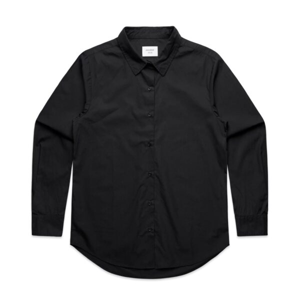 Wo's Poplin Shirt - Image 11
