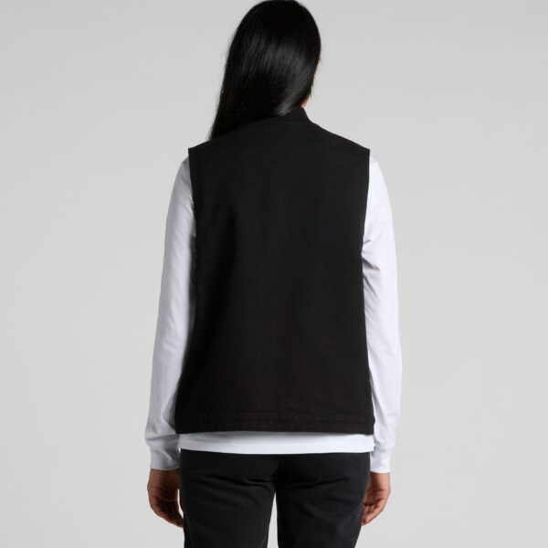 Wo's Canvas Heavy Vest - Image 6
