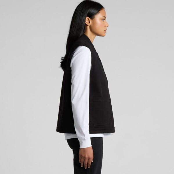 Wo's Canvas Heavy Vest - Image 5