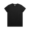Wo's Maple Active Blend Tee - Black