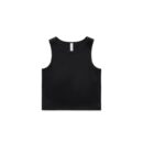 Wo's Active Crop Tank - Black