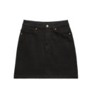 Wo's Denim Skirt - Black