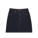 Wo's Denim Skirt - Raw Indigo