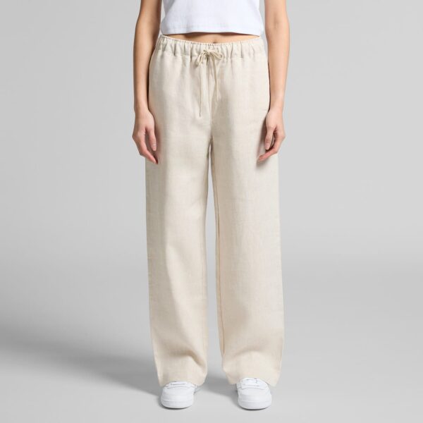 Wo's Linen Pants - Image 2