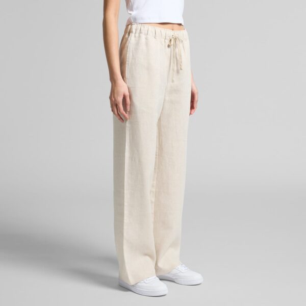Wo's Linen Pants - Image 4