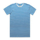 Staple Stripe Tee - Natural/mid Blue