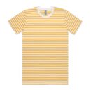 Staple Stripe Tee - White/yellow