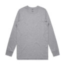 Base L/s Tee - Grey Marle