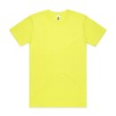 Block Safety Tee - Safety Yellow