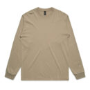 Heavy Faded L/s Tee - Faded Khaki