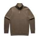 Stencil Half Zip Crew