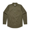 Denim Wash Shirt - Army