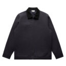 Canvas Cord Collar Jacket - Ink Blue