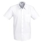 Mens Ambassador Short Sleeve Shirt - White