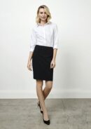 Womens Classic Knee Length Skirt