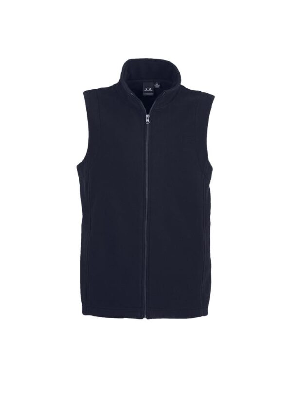 Mens Plain Micro Fleece Vest - Image 21