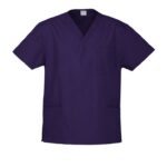 Classic Unisex Scrub Top - Purple
