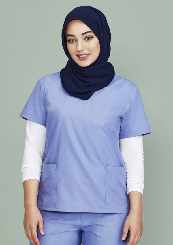 Classic Womens Scrub Top - Image 64
