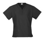 Classic Womens Scrub Top - Black