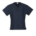 Classic Womens Scrub Top - Navy