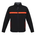Unisex Charger Jacket - Black/fluoro Orange/grey