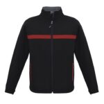 Unisex Charger Jacket - Black/red/grey