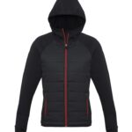 Womens Stealth Jacket - Black/red