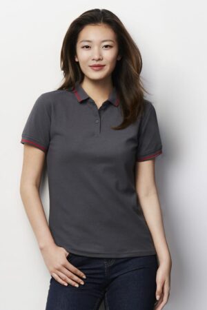 Womens Jet Short Sleeve Polo