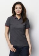 Womens Jet Short Sleeve Polo