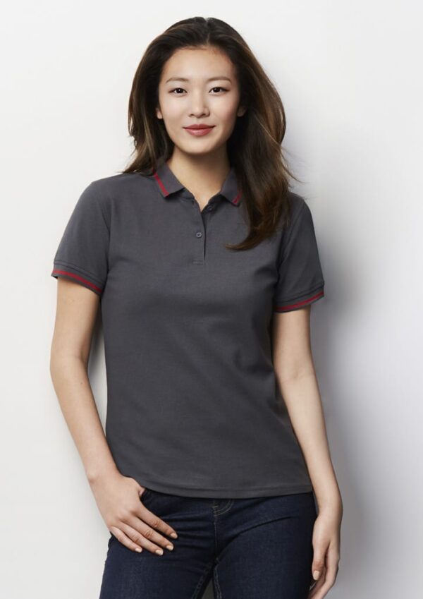 Womens Jet Short Sleeve Polo - Image 27