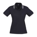 Womens Cambridge Short Sleeve Polo - Navy/white/white