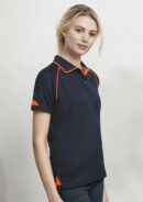 Womens Fusion Short Sleeve Polo