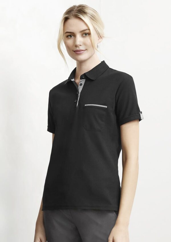 Womens Edge Short Sleeve Polo - Image 10